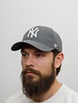 Бейсболка 47 BRAND арт. B-MVPSP17WBP-DY New York Yankees MLB (серый)